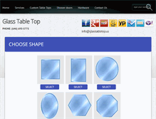 Tablet Screenshot of glasstabletop.us
